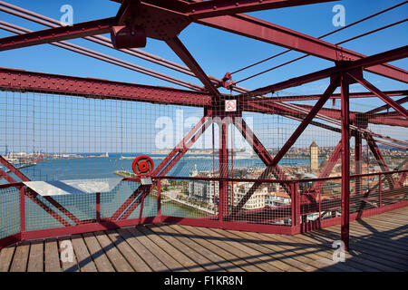 Puente de Bizcaya (Schwebefähre), Portugalete, Biskaya, Baskenland, Baskenland, Spanien, Europa Stockfoto