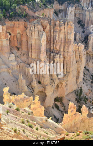 Blick auf den Windows-Abschnitt von Bryce Point im Bryce-Canyon-Nationalpark im Südwesten Utah Stockfoto