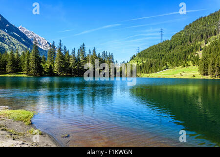 Ansichten rund um den Hintersee, in der Nähe von Zell am See, Österreich Stockfoto