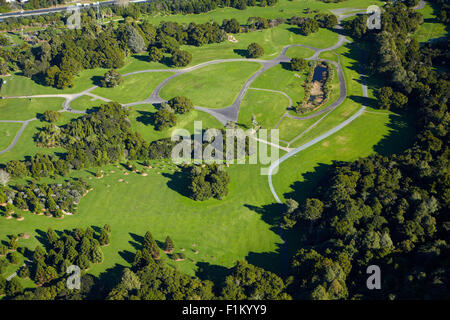 Auckland Regional Botanic Gardens, eigentlich, Auckland, Nordinsel, Neuseeland - Antenne Stockfoto