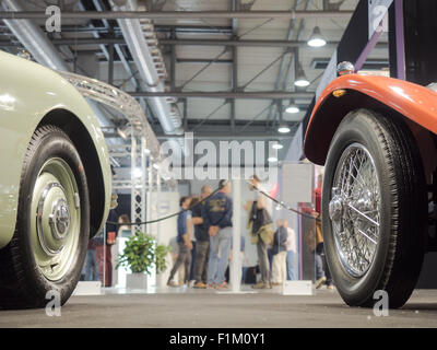 Ausstellung von Oldtimern in Verona, Italien Stockfoto