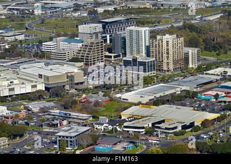 Manukau City Centre, Auckland, Nordinsel, Neuseeland - Antenne Stockfoto