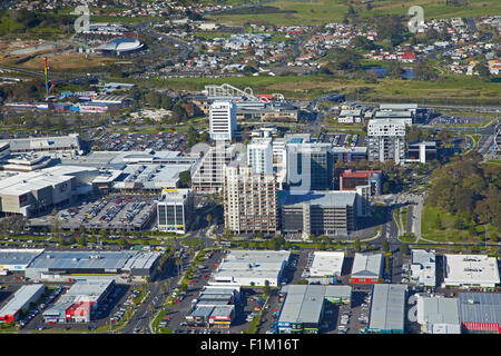 Manukau City Centre, Auckland, Nordinsel, Neuseeland - Antenne Stockfoto