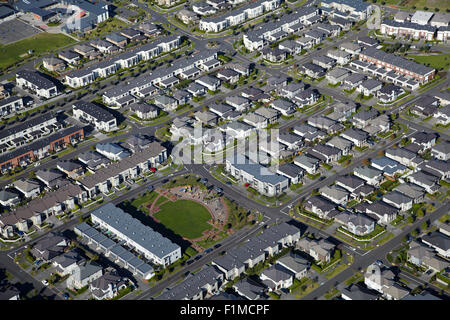 Stonefields Wohnsiedlung, Mount Wellington, Auckland, Nordinsel, Neuseeland - Antenne Stockfoto