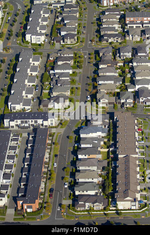 Wynne Gray Avenue, Stonefields Wohnsiedlung, Mount Wellington, Auckland, Nordinsel, Neuseeland - Antenne Stockfoto