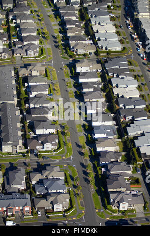 Searle Street, Stonefields Wohnsiedlung, Mount Wellington, Auckland, Nordinsel, Neuseeland - Antenne Stockfoto