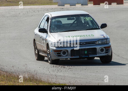 Brisbane, Australien. 4. September 2015. Tag1 von der ersten Runde der neuen Sidchrome Extreme Rallycross Championship Series findet am Lakeside Park, Brisbane, die Hauptstadt von Queensland, Australien, im 4. und 5. September 2015 Credit: John Quixley/Alamy Live News Stockfoto