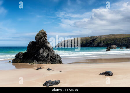 Der Strand von Sango Bay, Durness, in Nord-West-Schottland Stockfoto