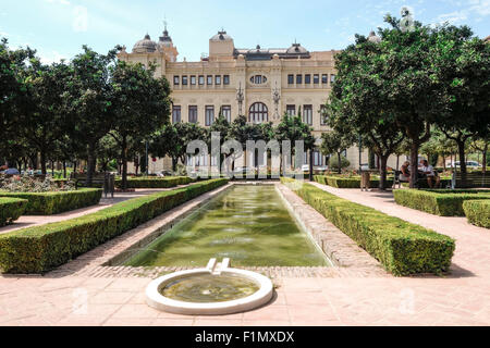 La Casa consistorial, Rathaus, Rathaus von Malaga, Andalusien, Spanien. Stockfoto