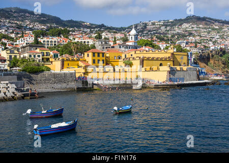 Sao Tiago Fort - Funchal - Madeira Stockfoto