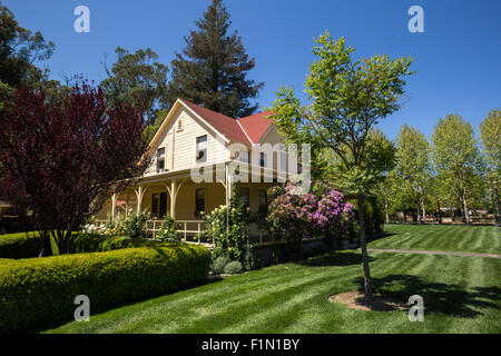 Die Chilies Haus Chiles, Inglenook Winery, Rutherford, Napa Valley, Napa, Kalifornien, Vereinigte Staaten, Nordamerika Stockfoto