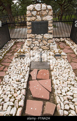 Golden, Colorado - das Grab von William ("Buffalo Bill") an der Buffalo Bill Museum und Grab. Stockfoto