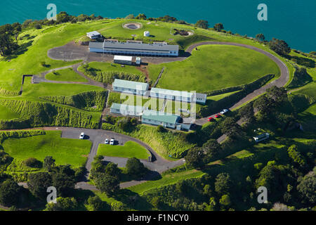 Kaserne, North Head, Devonport, Auckland, Nordinsel, Neuseeland - Antenne Stockfoto