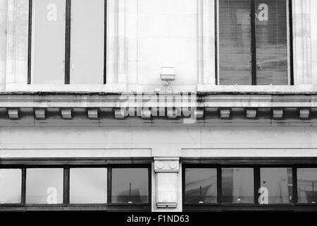 Details an Gebäuden in der Regent Street, London, England. Stockfoto