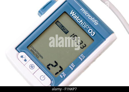 Ambulante Blutdruckmessgerät Microlife WatchBP03 Stockfoto