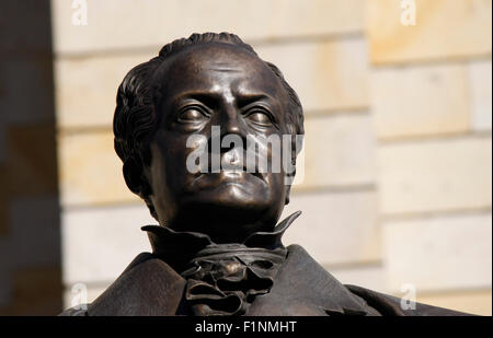 August Fuerst von Hardenberg - Denkmal, Abgeordnetenhaus, Berlin-Mitte. Stockfoto