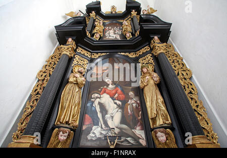 Our Lady of Sorrows, Kirche der Unbefleckten Empfängnis der Jungfrau Maria in Lepoglava, Kroatien am 21. September 2014 Stockfoto