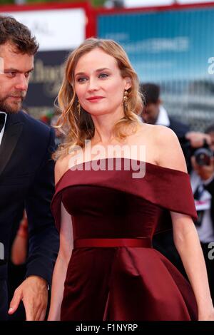 Venedig, Ca, Italien. 4. Sep, 2015. Diane Kruger.Black Masse premiere.72nd Venedig Film Festival.Venice, Italy.September 4, 2015. © Roger Harvey/Globe Fotos/ZUMA Draht/Alamy Live-Nachrichten Stockfoto