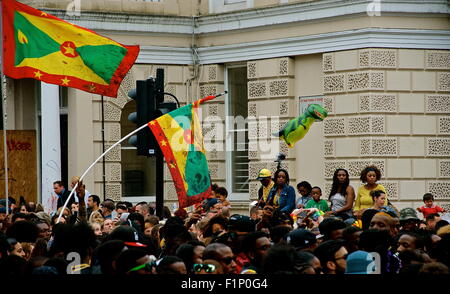 Notting Hill Carnival in London Stockfoto