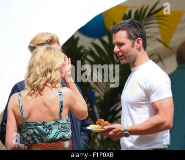 Harry Judd besucht 200-jährigen Geburtstag von Schinken und Petersham Cricket Club auf Schinken mit gemeinsamen: Harry Judd Where: London, Vereinigtes Königreich bei: 5. Juli 2015 Stockfoto