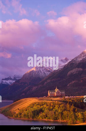 Prince Of Wales Hotel, Waterton-Glacier International Peace Park, Alberta, Kanada Stockfoto