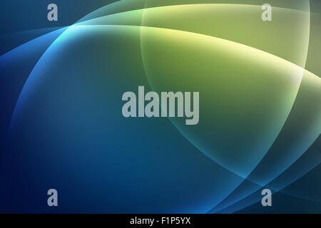 Coole moderne abstrakte blau-grünen Hintergrund mit Overlay Strahlen. Großen abstrakten Hintergrund für High-Tech-verwandten Projekten. Stockfoto