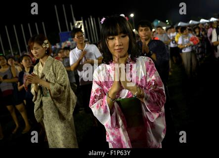Shah Alam, Malaysia. 05. Sep, 2015. Japanische Frauen in ...