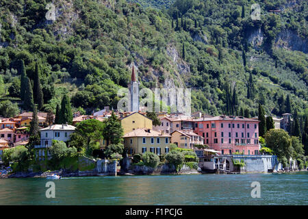 Varenna-Comer See-Lombardei-Italien Stockfoto