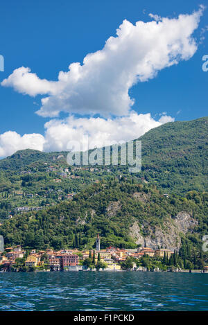 Varenna am Comer See-Lombardei-Italien Stockfoto