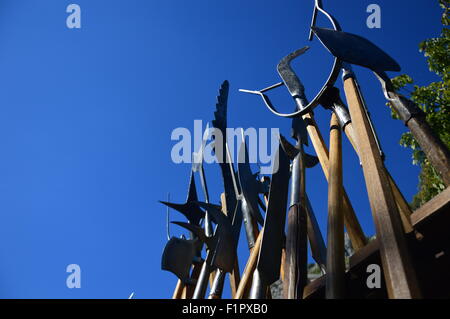 Mittelalterfest im Süden von Frankreich, Mittelalter Stockfoto