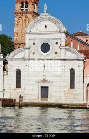 Kirche von San Michele in Isola und Cappella Emiliana auf dem Friedhof Insel von San Michele Venedig Veneto Italien Europa Stockfoto