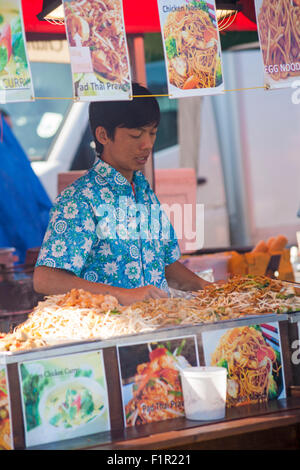 Poole, Dorset, UK. 6. September 2015. Poole Thai Festival etabliert sich als eines der beliebtesten Thai Festival in dem Land Credit: Carolyn Jenkins/Alamy Live News Stockfoto