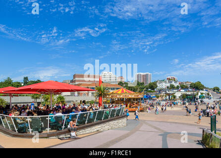 Das Hafengebiet Freizeit vor dem Pier in Bournemouth, Dorset, England, UK Stockfoto