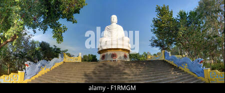 Große weiße Buddha Stockfoto