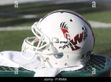 Autzen Stadium, Eugene, OR, USA. 5. Sep, 2015. während der NCAA Football-Spiel zwischen den Enten und den östlichen Eagles US-Bundesstaat Washington Autzen Stadium, Eugene, OR. Larry C. Lawson/CSM/Alamy Live-Nachrichten Stockfoto