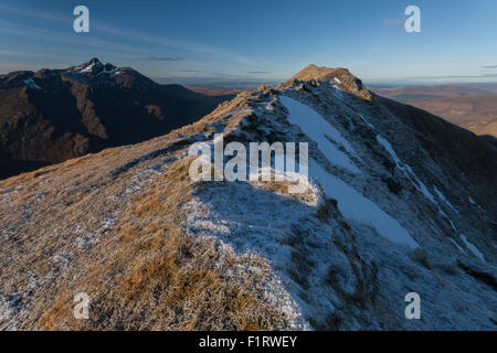 Marsco Gipfel Grat, Isle Of Skye, Schottland, UK Stockfoto