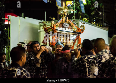 Kitazawahachiman Jinja, Annual Festival, Setagaya-Ku, Tokio, Japan Stockfoto