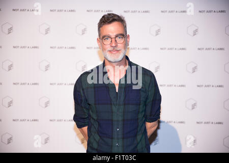 Eröffnung des Zalando Fashion House kuratiert von nicht nur ein Label bei Mercedes-Benz Fashion Week Frühjahr/Sommer 2016 Featuring: Karsten Hendrik wo: Berlin, Deutschland: 6. Juli 2015 Stockfoto