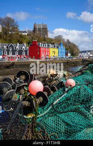 Tobermory Hafens, Isle of Mull, Inneren Hebriden, Argyll und Bute, Schottland, Vereinigtes Königreich, Europa Stockfoto