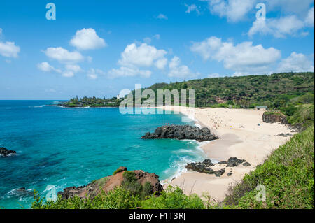 Waimea Bay Beach Park, North Shore, Oahu, Hawaii, Vereinigte Staaten von Amerika, Pazifik Stockfoto