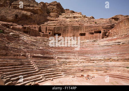 Petra, UNESCO World Heritage Site, Jordanien, Naher Osten Stockfoto