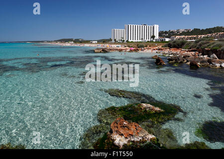 Son Bou, Menorca, Balearische Inseln, Spanien, Mittelmeer, Europa Stockfoto