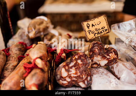 Chorico, Praça Rossio, Lissabon, Portugal, Europa Stockfoto