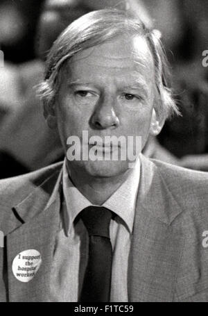 Peter David Shore, war Baron Shore von Stepney PC (20. Mai 1924 Ð 24. September 2001), eine britische Labour-Politiker und ehemaliger Kabinettsminister, 1984 Bild Stockfoto