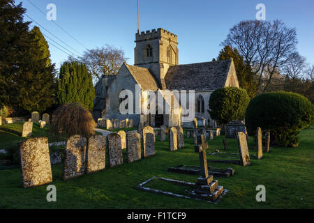 Kirche St Kenelm am Minster Lovell, Oxfordshire, Vereinigtes Königreich Stockfoto