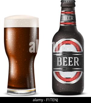 Bierflasche Stock Vektor