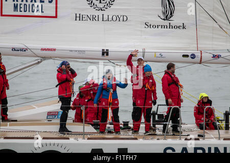 Datei-PIC: Southend, Essex, England. 31. August 2015.  IchorCoal Team kündigt Entscheidung wieder Rennen Credit: Darren Attersley/Alamy Live News Stockfoto