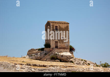 Der archäologische Park in Syrakus, Parco Archeologico della Neapolis, Siracusa Sizilien, Italien Stockfoto