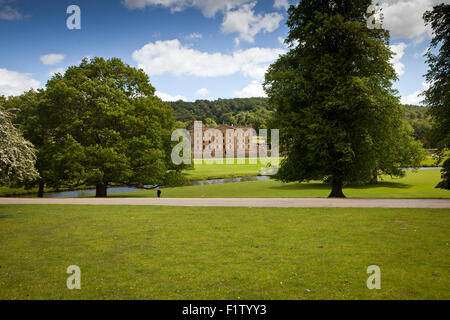 Chatsworth House in Derbyshire, England Stockfoto