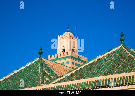 Ali Ben Youssef Moschee in Marrakesch Marokko Stockfoto